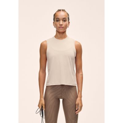 CASALL Damen-Tanktop mit Grafik, Beige