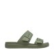 Crocs Brooklyn Buckle Low Damen-Sandalen Grün 211215 3BX