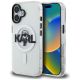 Karl Lagerfeld IML Karl Sketch Logo MagSafe Hülle für iPhone 16 - Transparent