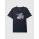 8. Herren-T-Shirt mit Aufdruck, regulär, Größe 4F 4FRSS26TTSHM3657-31S