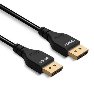 4. LINDY 3m Slim DisplayPort 1.4 Kabel