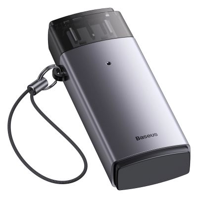 6. Baseus Lite Series Adapter SD/TF USB Kartenleser grau (WKQX060013)