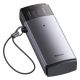 6. Baseus Lite Series Adapter SD/TF USB Kartenleser grau (WKQX060013)