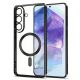 2. Tech-Protect MagFlex MagSafe Hülle für Samsung Galaxy A27 5G – Transparent Schwarz