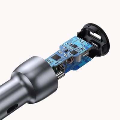3. Ugreen Autoladegerät USB / USB Typ C Quick Charge 3.0 Power Delivery 36 W 3 A grau (CD213 60980)