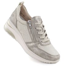 Goldene Keilsneaker für Damen Remonte Rieker D2401-61
