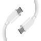 6. Tech-Protect NC45W-GAN 2-PORT PD45W Ladegerät + TYP-C-KABEL – Weiß