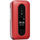 10. Doro Leva L30 7,11 cm (2,8") 142,7 g Rot, Weiß Funktionshandy