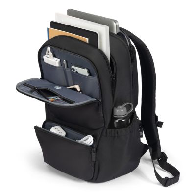 5. DICOTA D32116-RPET Rucksack, Wanderrucksack, Schwarz, Polyester, Recyceltes Polyethylenterephthalat (rPET)