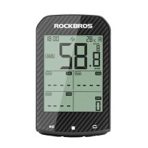 Rockbros M1Pro Bluetooth GPS Fahrradcomputer IPX6 - Schwarz
