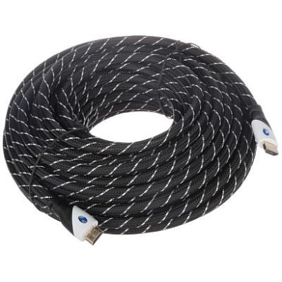 HDMI – HDMI-Kabel 20 m Sidabrinis (HDMI-20-PP)
