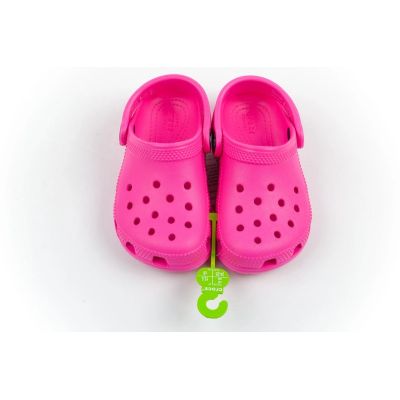 10. Crocs Classic Clog T Kinderclogs-Sandalen, rosa, bequem, modisch