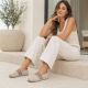 4. Beige Espadrilles für Damen, Modell Potocki PY16373