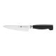 6. ZWILLING Four Star 4-teiliges Messerset im schwarzen Block