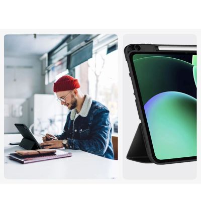 10. Tech-Protect SmartCase Stifthülle für Xiaomi Pad 7 / 7 Pro / 8 / 8 Pro 11,2 Zoll – Schwarz