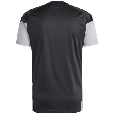 10. adidas Tiro 26 Wettkampf-Trainingsjersey für Herren, schwarz, grau und weiß, JX4254