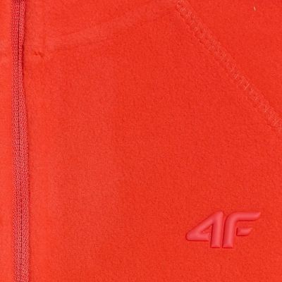 13. Fleece-Sweatshirt für Jungen 4F M058 rot 4FJWAW25UFLEM058 62S