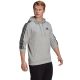 17. adidas Essentials Fleece 3-Streifen Hoodie M GK9084