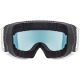 4. Uvex Topic FM sphärische Wintersportbrille, Weiß, Unisex, Blau, Gelb, sphärische Linse