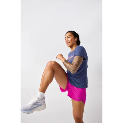 4. Distance Short Sleeve 3.0 Lauf-T-Shirt für Damen, Blau