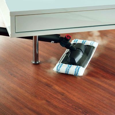 6. Polti Dampfreiniger PTEU0313 Vaporetto Pro 100 Eco Power, Leistung 1900 W, Dampfdruck 5,5 bar, Wassertankkapazität 2 l, Weiß/Blau