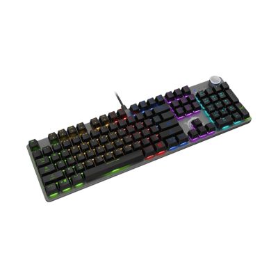 3. MSI FORGE GK320 RED Gaming USB QWERTY Tastatur Englisch Schwarz
