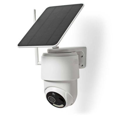 14. Nedis Smartlife 4G Außenkamera, IP65 Bewegungsmelder, Nachtsicht, Weiß