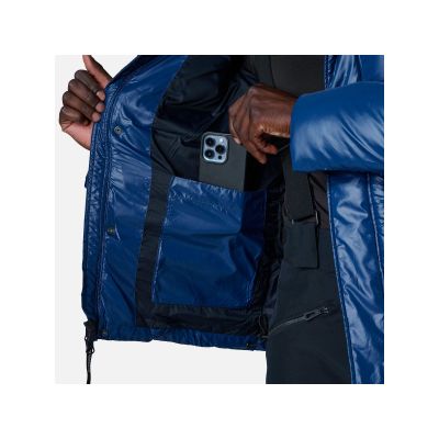 5. Rossignol Shiny Hoodie Parka Jkt Marineblau