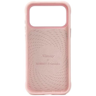6. Nimmy Cool&Cute 2.0 Hasenhülle für iPhone 17 Pro Max – pink