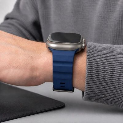 6. Tech-Protect Motion Armband für Apple Watch 44 / 45 / 46 / 49 mm – Blau