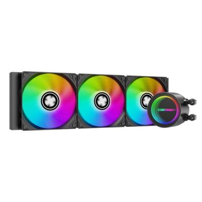 Xilence XC997 Computer-Kühlsystem Prozessor-Flüssigkeitskühlungs-Kit 12cm Schwarz 1 Stück.