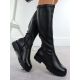 7. Damen-Plateau-Stiefel schwarz Potocki 25-12729