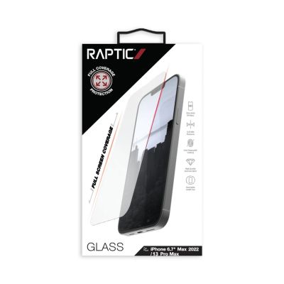 3. Raptic X-Doria Full Glass iPhone 14 Plus Vollbild aus gehärtetem Glas