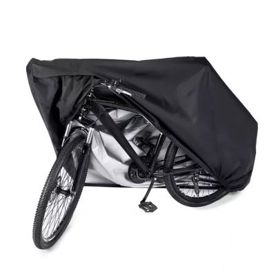 4. Wasserdichte Grillabdeckung, Fahrradabdeckung, Fahrradabdeckung, Gartenmöbelabdeckung, XXL-Abdeckung, schwarz