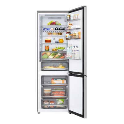 3. LG Kühl-Gefrierkombination GBBW322DPY, silber, 203 cm