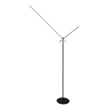 LED-Bodenleuchte Tanger 170 cm Schwarz