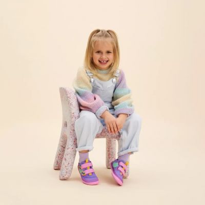3. Affenzahn Halbschuh Baumwolle Schuhe Lucky Creative Toucan Jr 00391-40120