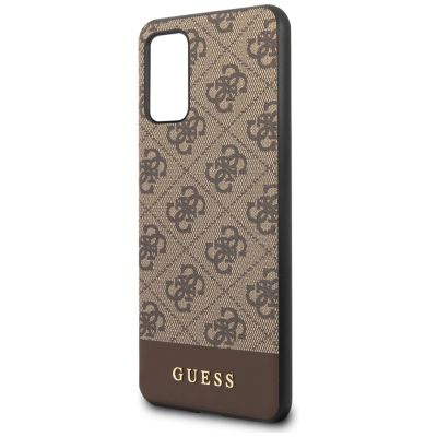 3. Guess 4G Stripe Collection Samsung Galaxy S20+ Hülle – Braun