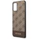 3. Guess 4G Stripe Collection Samsung Galaxy S20+ Hülle – Braun