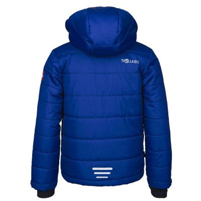 2. Trollkids Kinderjacke für Jungen, gefüttert, wasserdicht, mit Kapuze