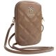 3. Guess Zip Quilted 4G Tasche – braun