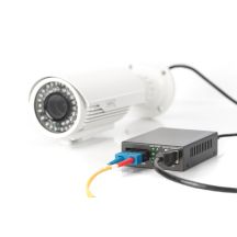Gigabit PoE Medienkonverter RJ45 / SC, MM, PSE