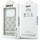 8. DKNY iPhone 17 Pro Hülle mit Karomuster und Streifen – Beige