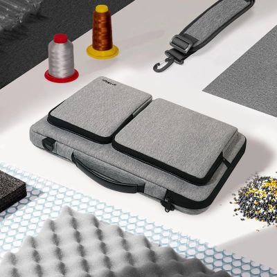 8. 13-14 Tech-Protect Defender Bag Laptoptasche – Grau