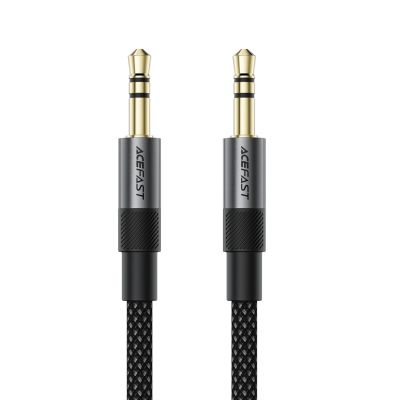 4. Acefast J10 AUX-Kabel, 3,5-mm-Miniklinke, 1 m – Schwarz