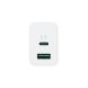 3. Oppo OSAB4CB4AE 45W USB-A + USB-C Wandladegerät – Weiß