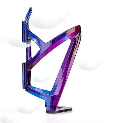 3. Rockbros FK338 Fahrrad-Flaschenhalter – blau-violett