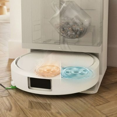 10. Roomba Plus 415 Combo Weißer Reinigungsroboter