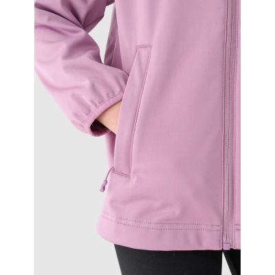 4. Winddichte Softshelljacke mit NeoDry 5000 Membran für Mädchen 4F Junior 4FJWAW24TSOFF261-54S