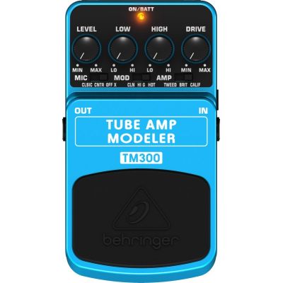 3. Behringer TM300 Effektpedal Schwarz, Blau